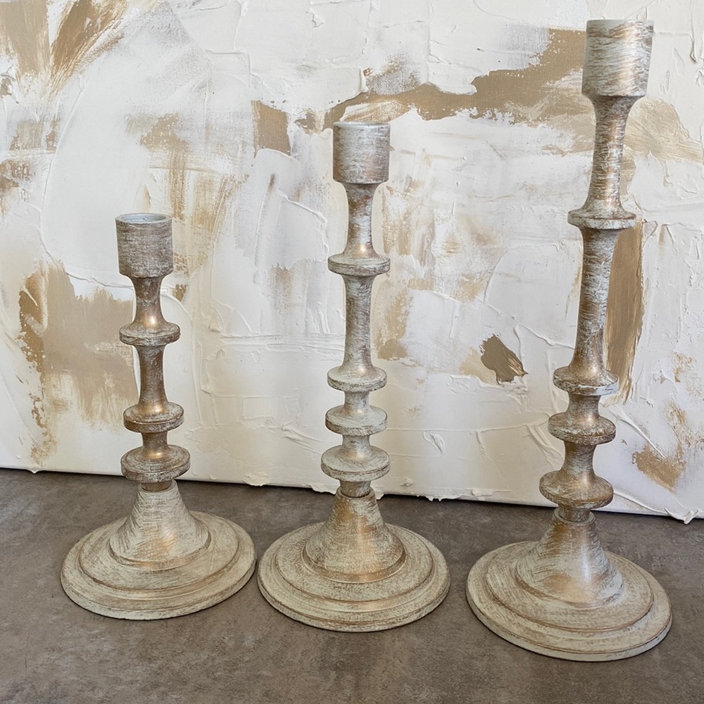 3 sizes Taper Candle Holders